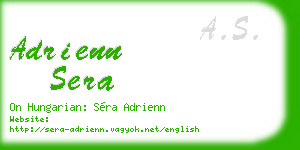 adrienn sera business card